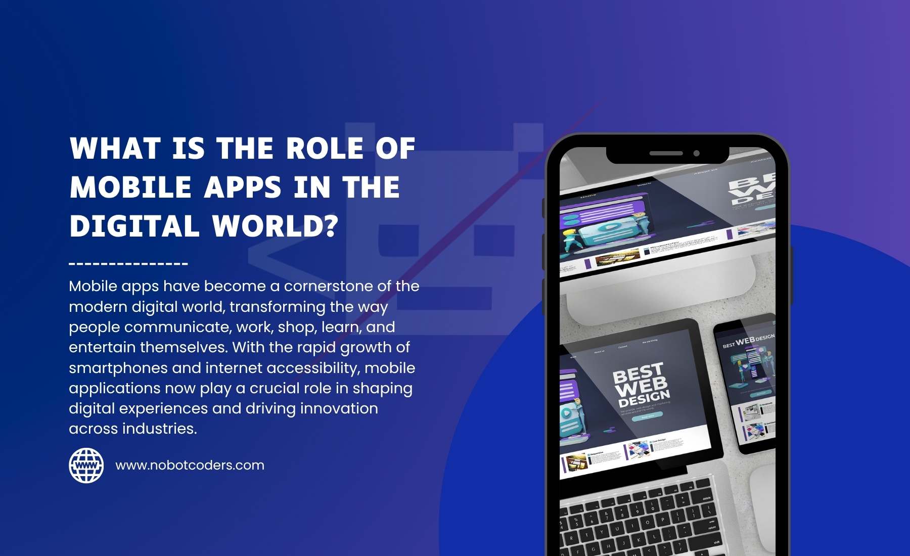 the role of mobile apps in the digital world